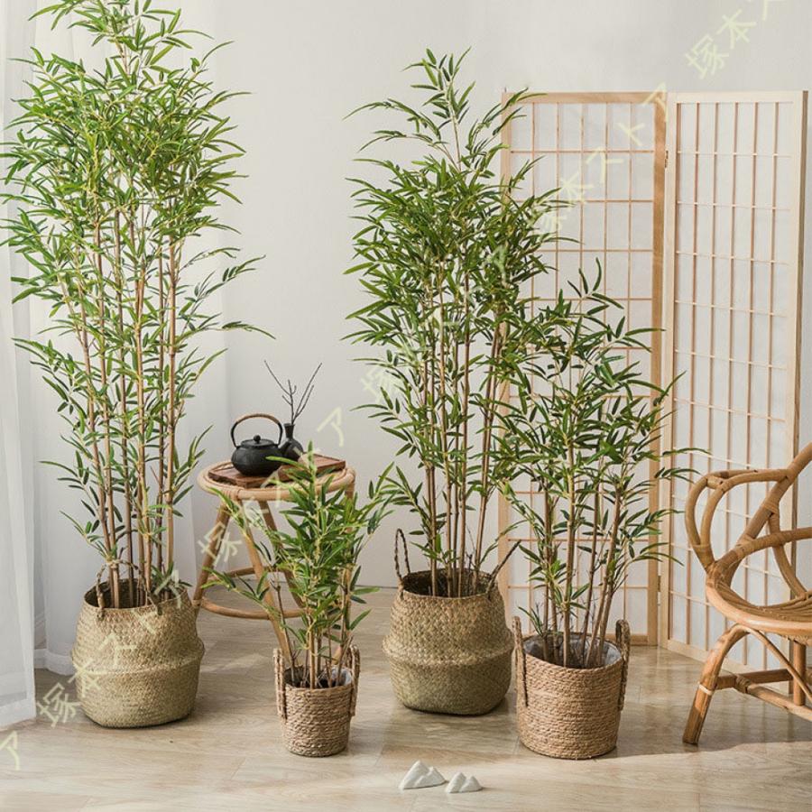 フェイクグリーン リアル 竹 バンブー 人工観葉植物 常緑樹 造花
