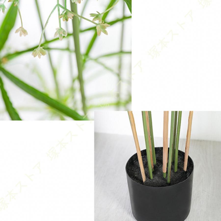 フェイクグリーン 人工観葉植物 風車草 幸福の木 フェイク植物 オシャレ 常緑樹 水やり不要 害虫駆除不要 防臭 抗菌 造花 鉢植え 室内 オフィス 家庭_9