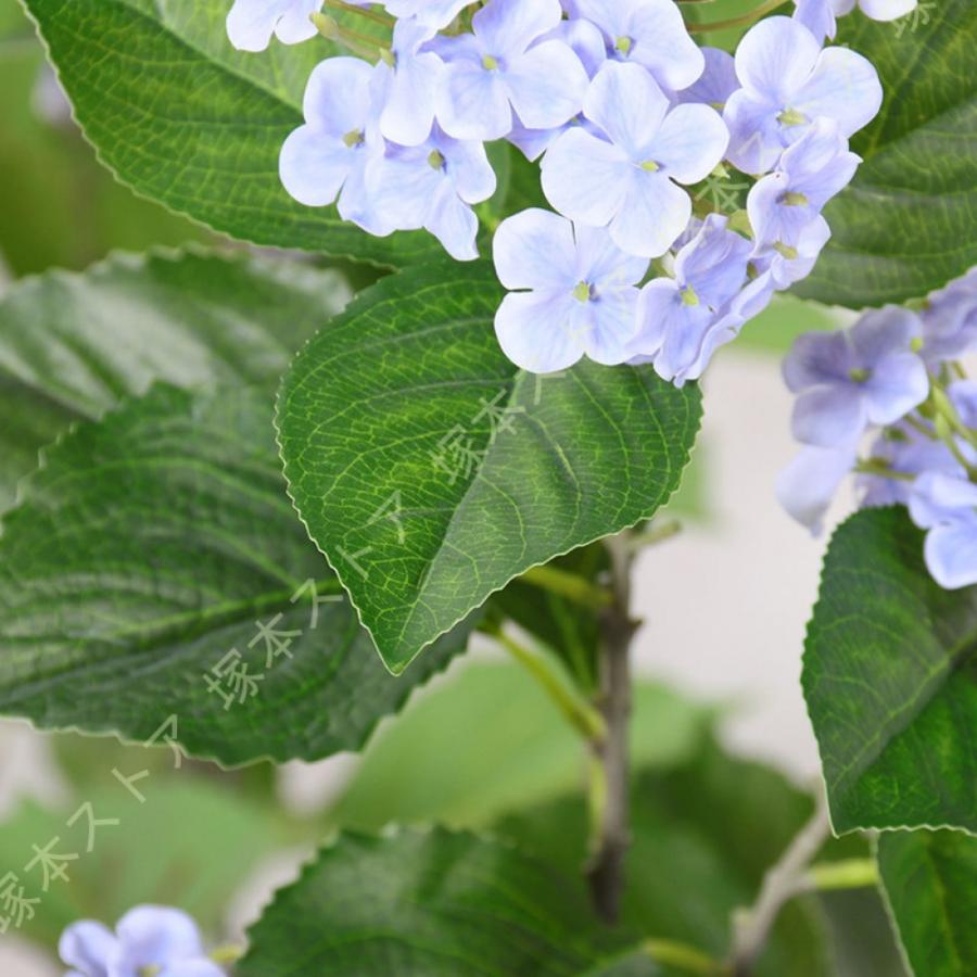 人工観葉植物 紫陽花 盆栽植物 造花装飾 フェイクグリーン 室内 贈り物 プレゼント インテリアグリーン おしゃれ お祝い お世話不要 水やり不要_7