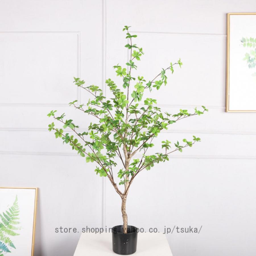 ドウダンツツジ フェイクグリーン 観葉植物 大型 室内用 造花 リアル質感 観葉樹 水やり不要 害虫駆除不要 抗菌 室内 ホテル ロビー 玄関 リビング 人工観葉樹_2