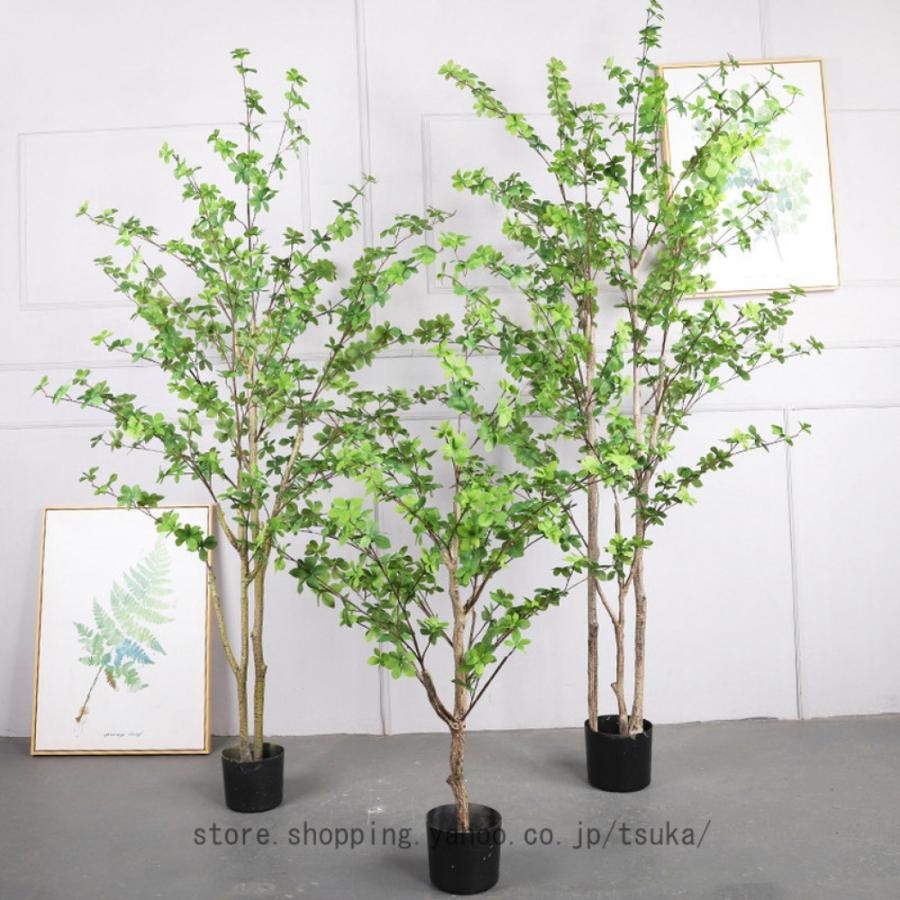 ドウダンツツジ フェイクグリーン 観葉植物 大型 室内用 造花 リアル質感 観葉樹 水やり不要 害虫駆除不要 抗菌 室内 ホテル ロビー 玄関 リビング 人工観葉樹_6