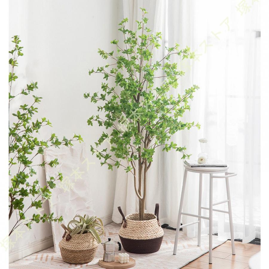フェイクグリーン ドウダンツツジ 観葉植物 ツリー 大型 人工観葉植物