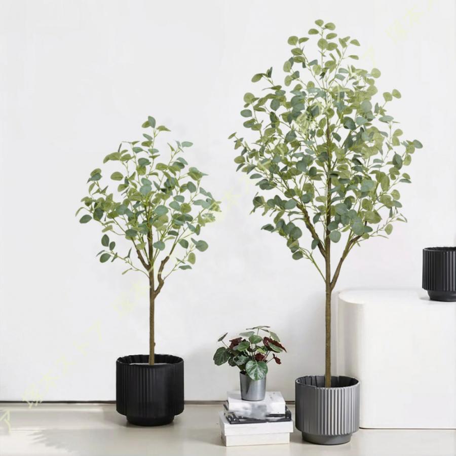 フェイクグリーン ユーカリ 観葉植物 人工観葉植物 人工樹木 大型 熱帯
