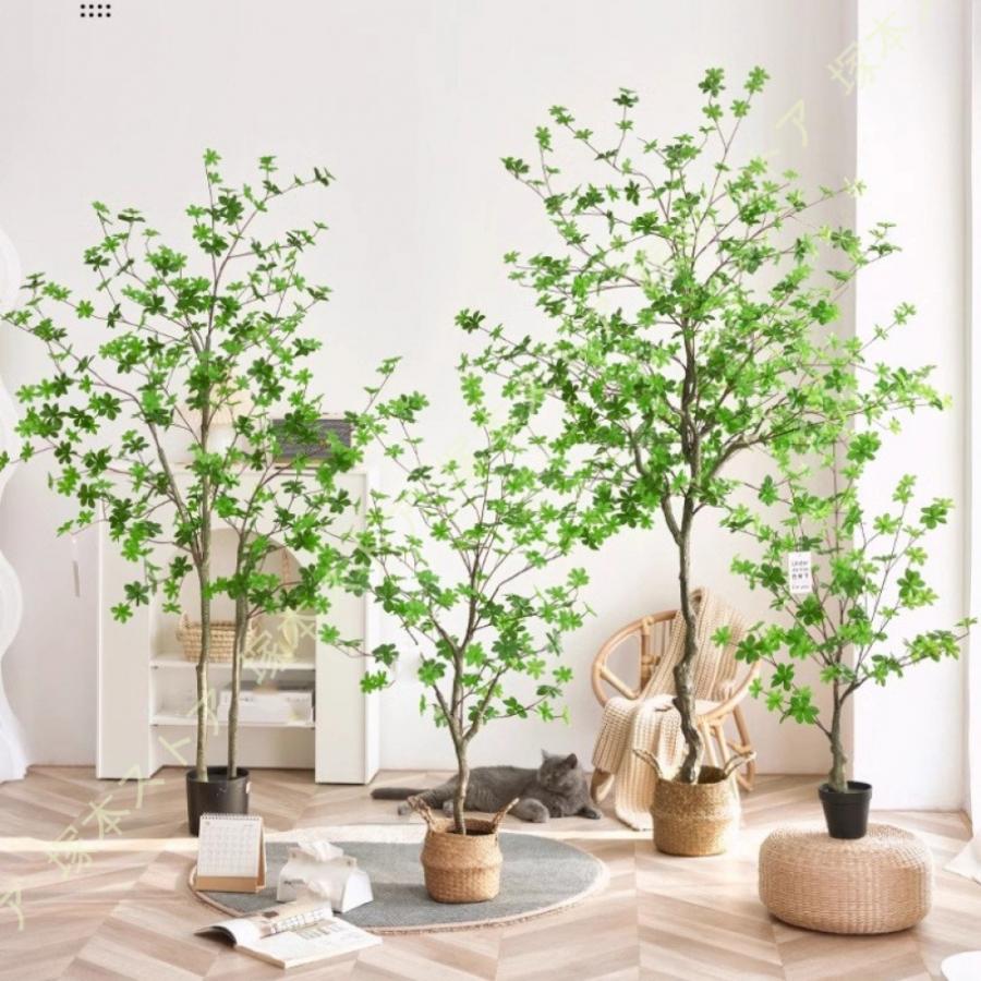 フェイクグリーン 引っ越し祝い ドウダンツツジ 大型 人工観葉植物