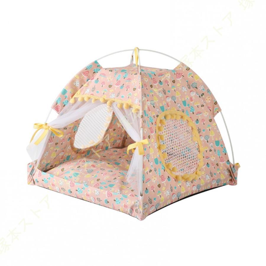 犬 猫 小動物 用 ホワイト お姫様 プリンセス レース 厚手 クッション