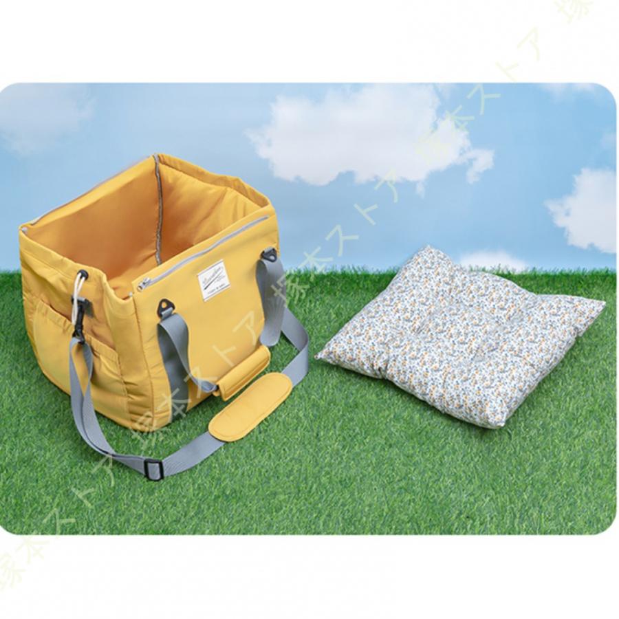 ペットバッグ 小型犬用 猫用 ペットキャリーバッグ 通気性 肩掛け 手提げ 飛び出し防止機能 多機能キャリーバッグ顔出し お散歩バッグ ペット用品 耐久 軽量_18