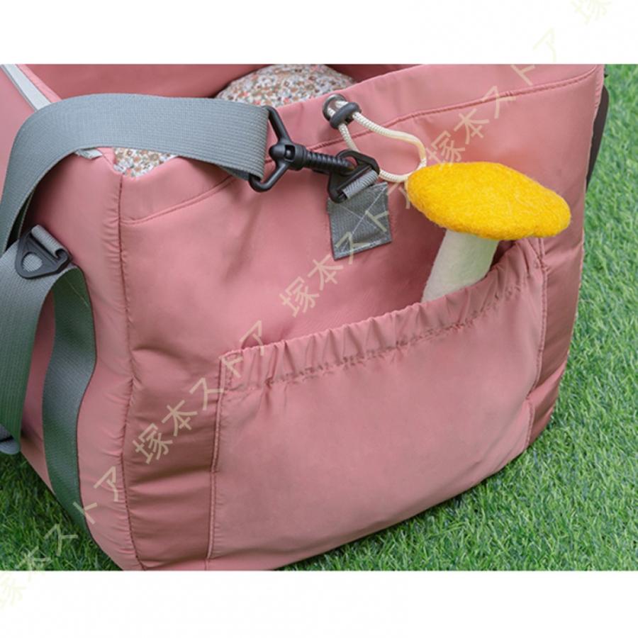 ペットバッグ 小型犬用 猫用 ペットキャリーバッグ 通気性 肩掛け 手提げ 飛び出し防止機能 多機能キャリーバッグ顔出し お散歩バッグ ペット用品 耐久 軽量_9