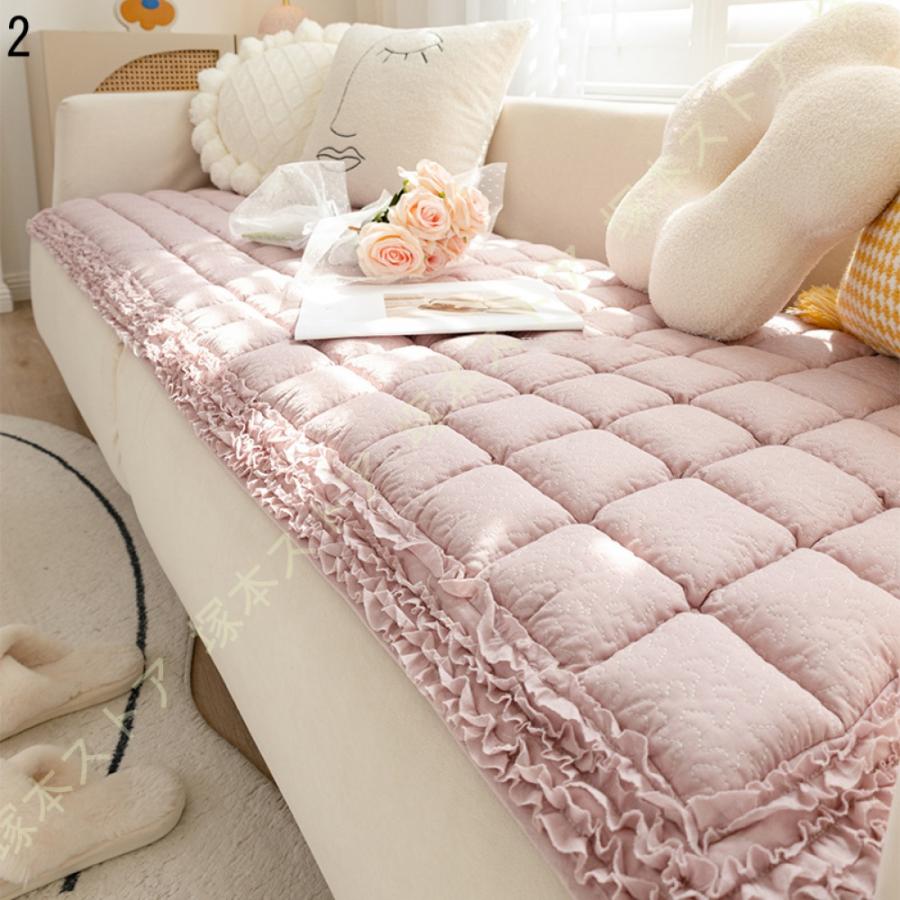 もちもち ソファパッド 長座布団 低反発 ウレタン 綿素材 吸汗速乾 制