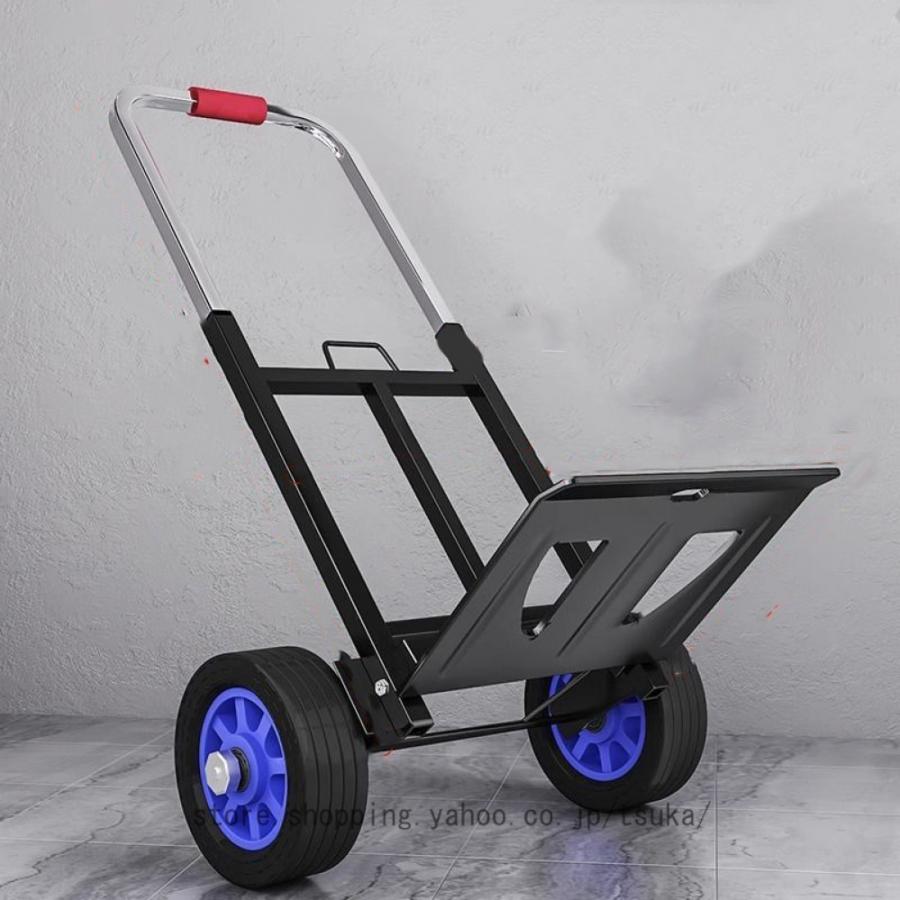 キャリーカート 台車 ハンドトラック 大型 耐荷重100KG コンパクト 