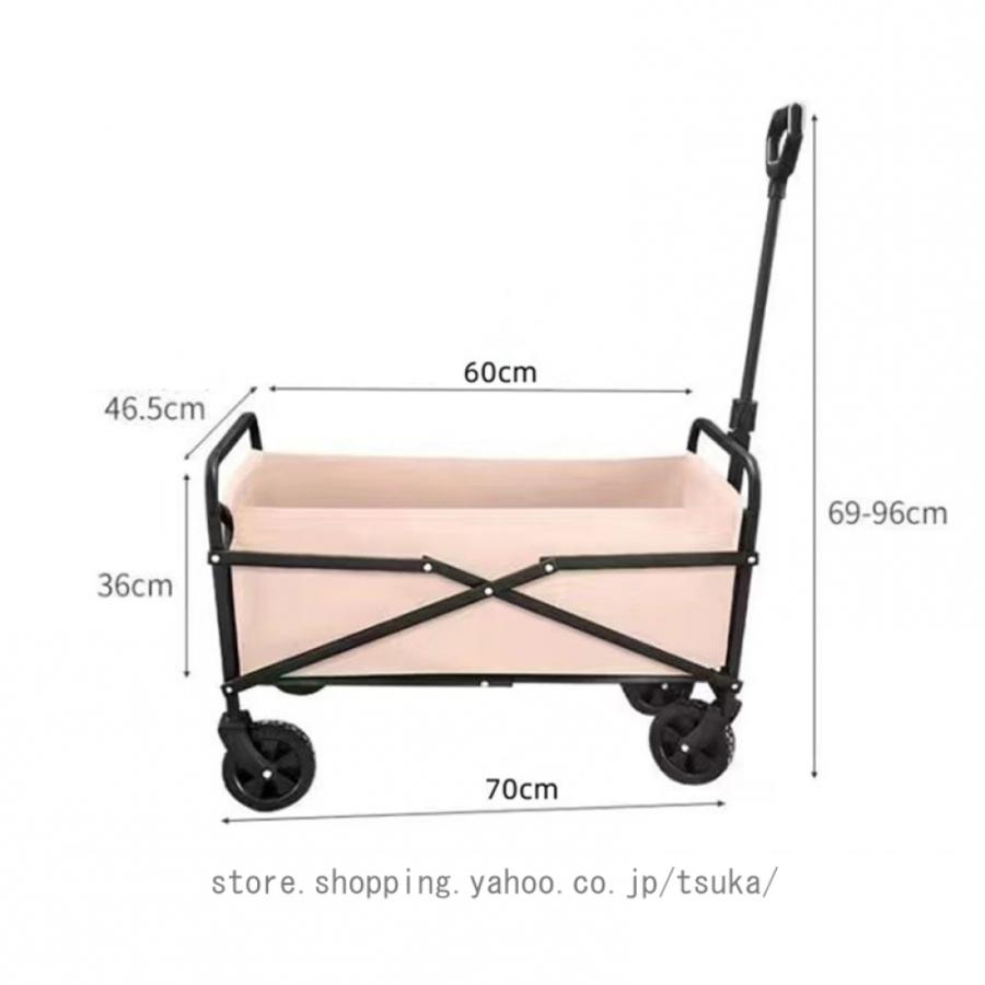 ショッピングカート 折り畳み式 耐荷重150KG 高さ調節 業務用 農業 輸送 静音 コンテナボックス 飛び出し防止 簡単取り付け ストッパー付き 荷物 釣り 運動会_11