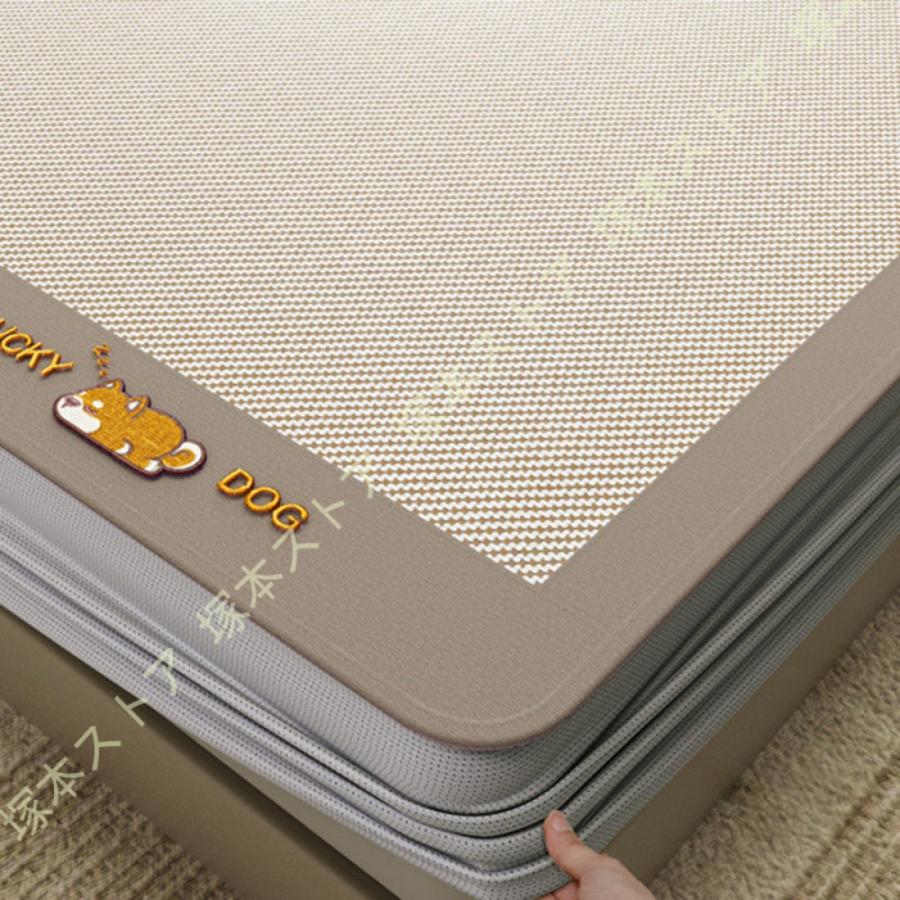 敷きパッド 一体型 ボックスシーツ シングル サマースリーピングマット ベッドシーツ 敷パッド ベッドパッド パッドシーツ 布団カバー シーツ ふとんカバー_20
