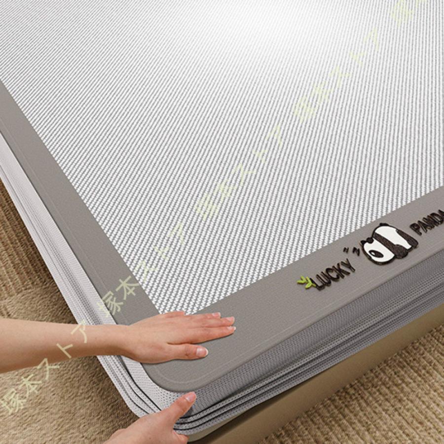 敷きパッド 一体型 ボックスシーツ シングル サマースリーピングマット ベッドシーツ 敷パッド ベッドパッド パッドシーツ 布団カバー シーツ ふとんカバー_25