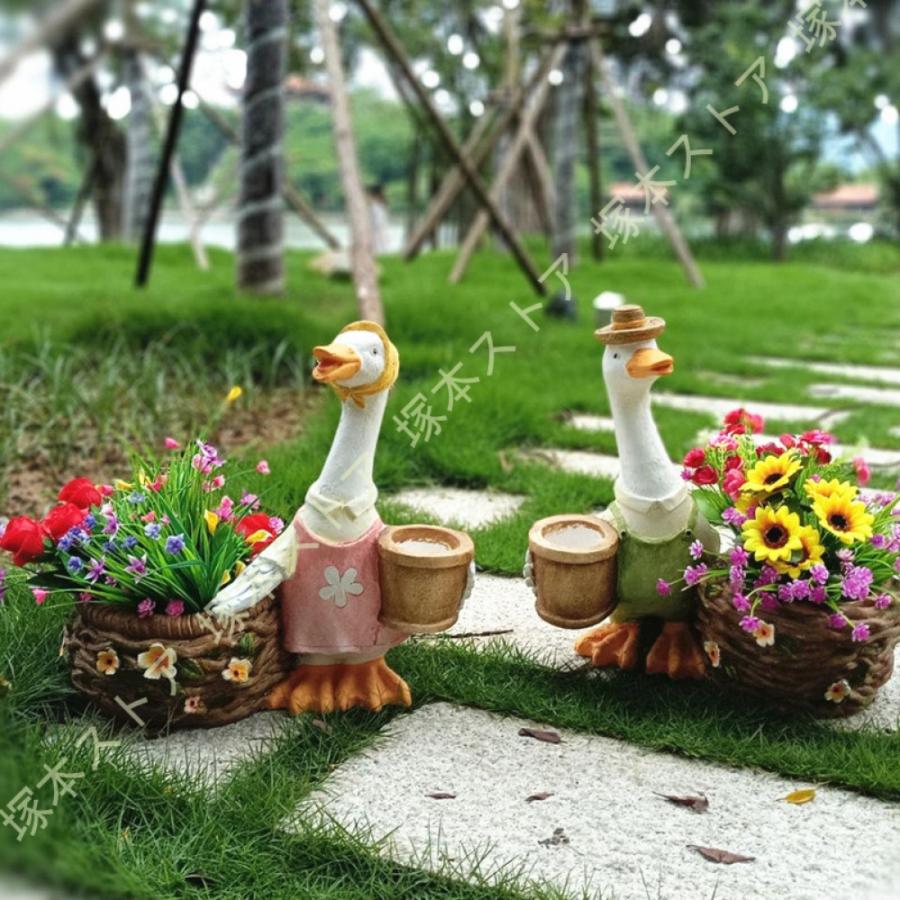 庭 オブジェ 置物 ガーデン 雑貨 ガーデニング 植木鉢 動物 芝生