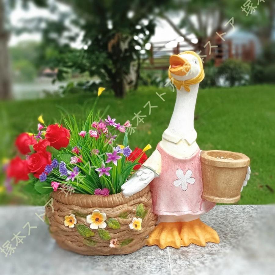 庭 オブジェ 置物 ガーデン 雑貨 ガーデニング 植木鉢 動物 芝生