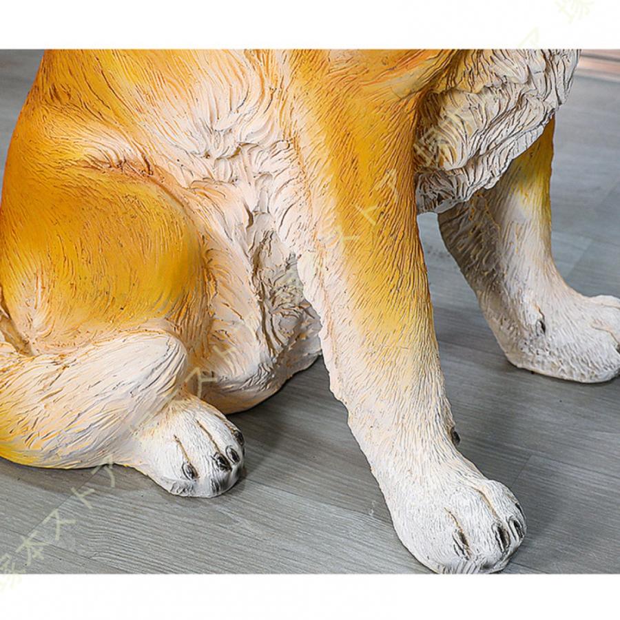 犬の置物 屋外 大型 いぬ イヌ 動物 オーナメント ガーデン インテリア 雑貨 犬 置物 庭 大きい ガーデニング ガーデン置物動物 おしゃれ かわいい 動物の置物_12
