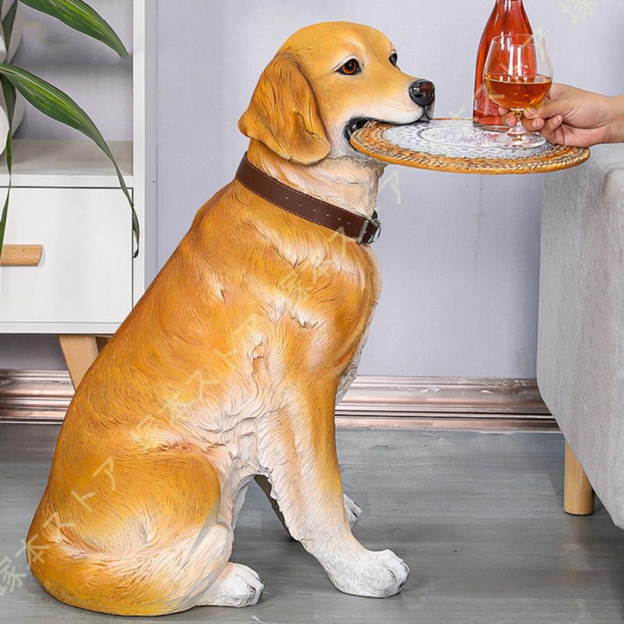 犬の置物 屋外 大型 いぬ イヌ 動物 オーナメント ガーデン インテリア 雑貨 犬 置物 庭 大きい ガーデニング ガーデン置物動物 おしゃれ かわいい 動物の置物_8
