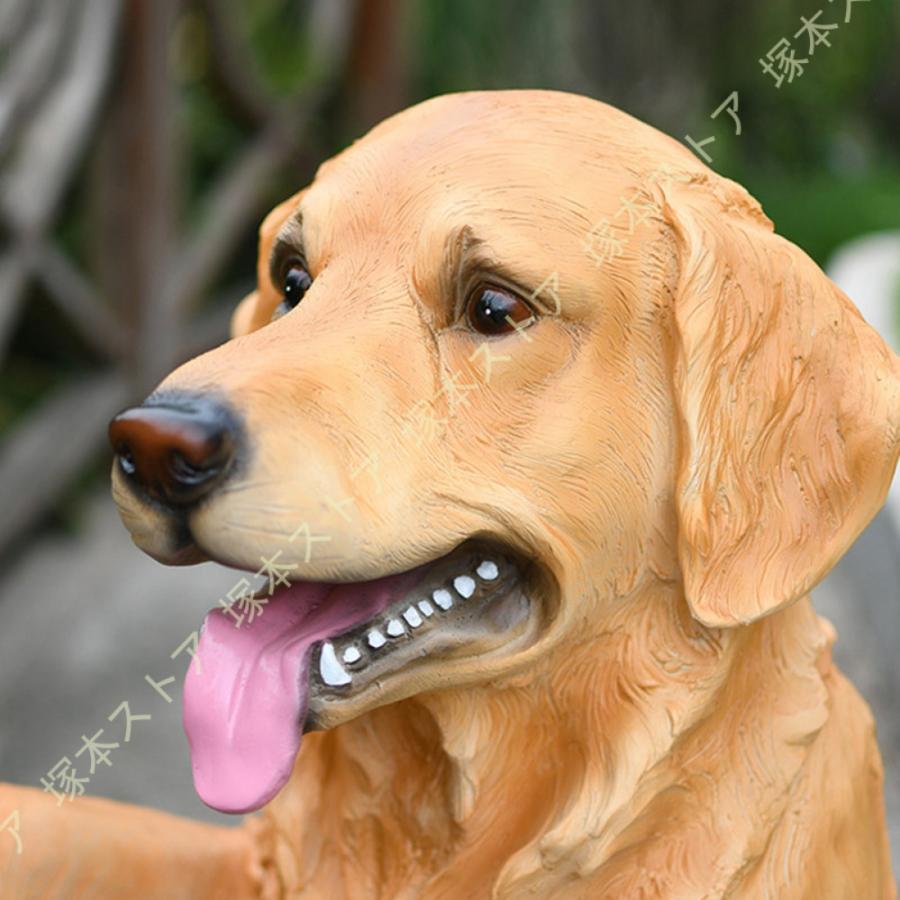ガーデンオーナメント 犬 オブジェ ガーデン 置物 ガーデニング オーナメント 庭 可愛い アニマル雑貨 飾り 動物 おしゃれ ガーデン雑貨 玄関 カントリー雑貨