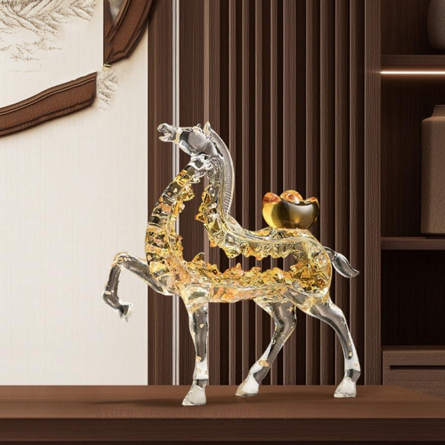 置物 オブジェ 玄関 風水 馬 彫像 開運 お守り インテリア雑貨