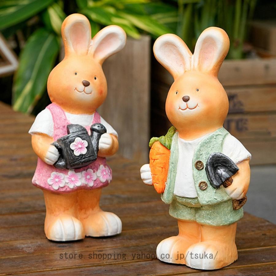 置物 動物 庭の飾り 屋外 アウトドア デコレーション 誕生日 記念日 プレセント かわいい うさぎ ガーデンオーナメント 庭のアート 【ドッグオーナメント】 ガーデン