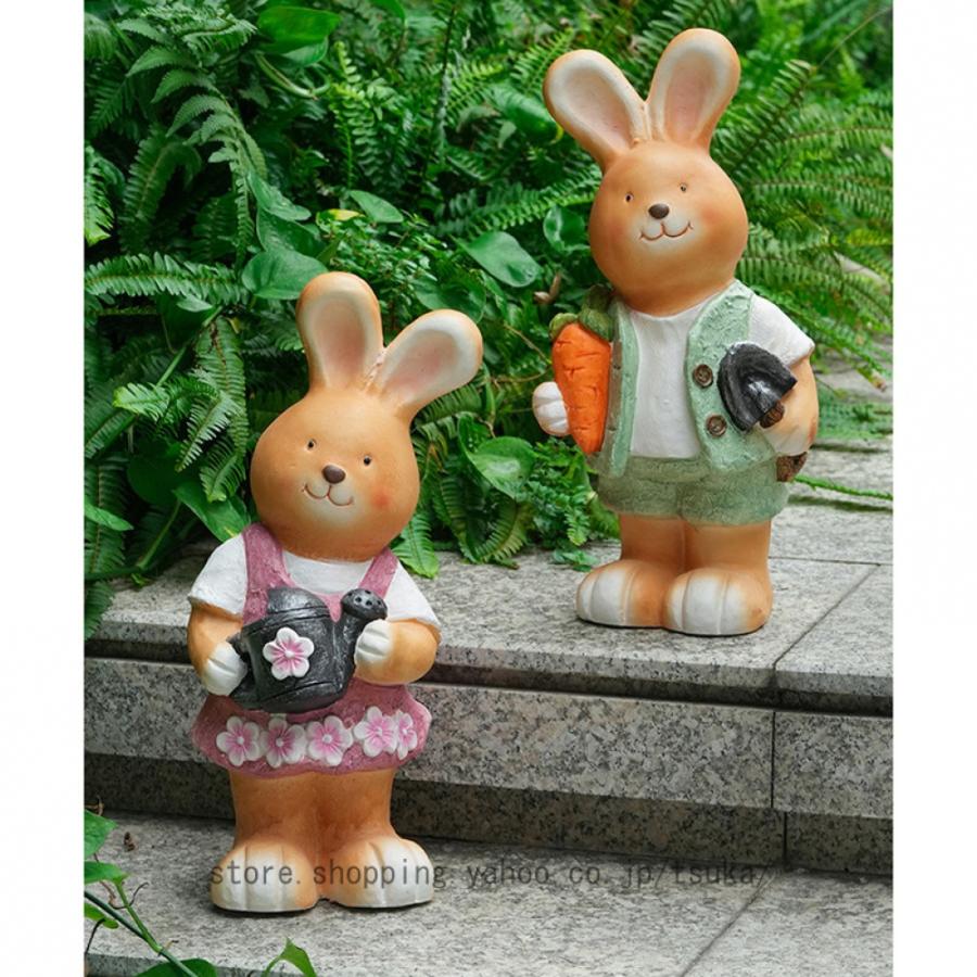 置物 動物 庭の飾り 屋外 アウトドア デコレーション 誕生日 記念日 プレセント かわいい うさぎ ガーデンオーナメント 庭のアート 【ドッグオーナメント】 ガーデン