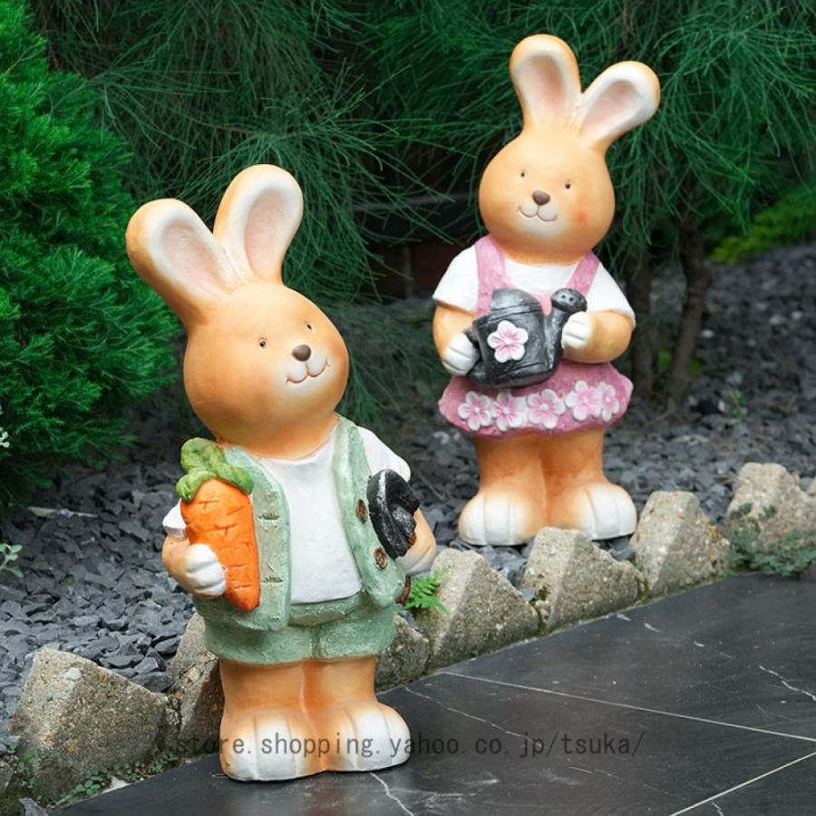 置物 動物 庭の飾り 屋外 アウトドア デコレーション 誕生日 記念日 プレセント かわいい うさぎ ガーデンオーナメント 庭のアート 【ドッグオーナメント】 ガーデン