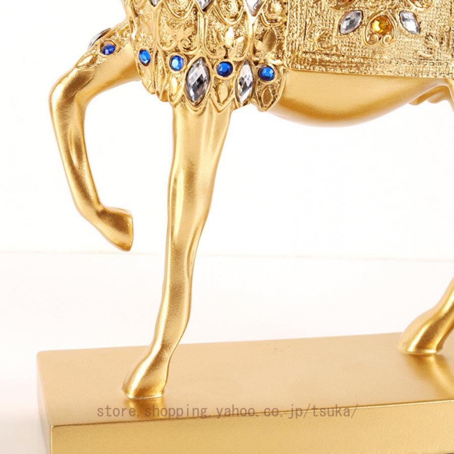 玄関 風水グッズ 置物 オブジェ 動物 馬 彫刻 デコレーション