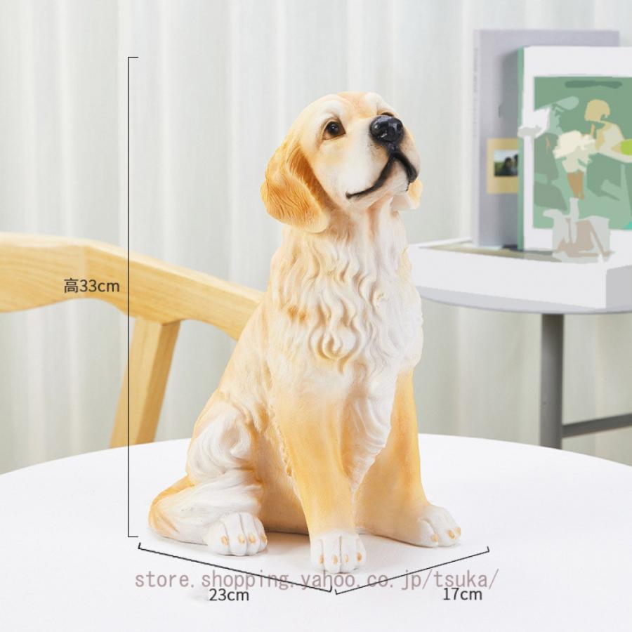 ガーデニング かわいい 置物 おしゃれ 犬 動物 装飾用 ガーデンオーナメント ガーデンオブジェ 庭 オーナメント 屋外 デコレーション アニマル 玄関 階段 出窓_15