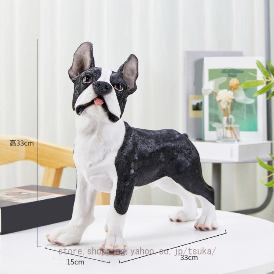ガーデニング かわいい 置物 おしゃれ 犬 動物 装飾用 ガーデンオーナメント ガーデンオブジェ 庭 オーナメント 屋外 デコレーション アニマル 玄関 階段 出窓_22