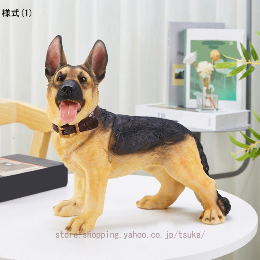 ガーデニング かわいい 置物 おしゃれ 犬 動物 装飾用 ガーデンオーナメント ガーデンオブジェ 庭 オーナメント 屋外 デコレーション アニマル 玄関 階段 出窓_4