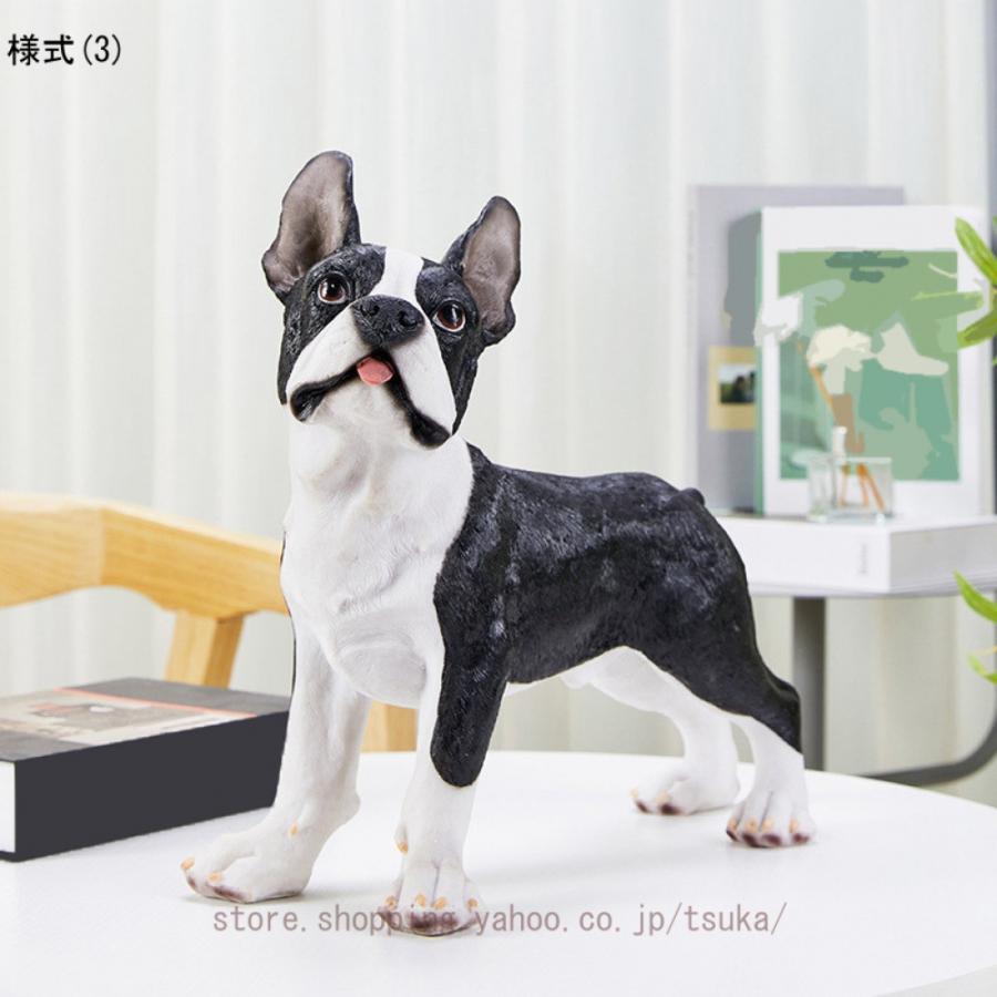 ガーデニング かわいい 置物 おしゃれ 犬 動物 装飾用 ガーデンオーナメント ガーデンオブジェ 庭 オーナメント 屋外 デコレーション アニマル 玄関 階段 出窓_6