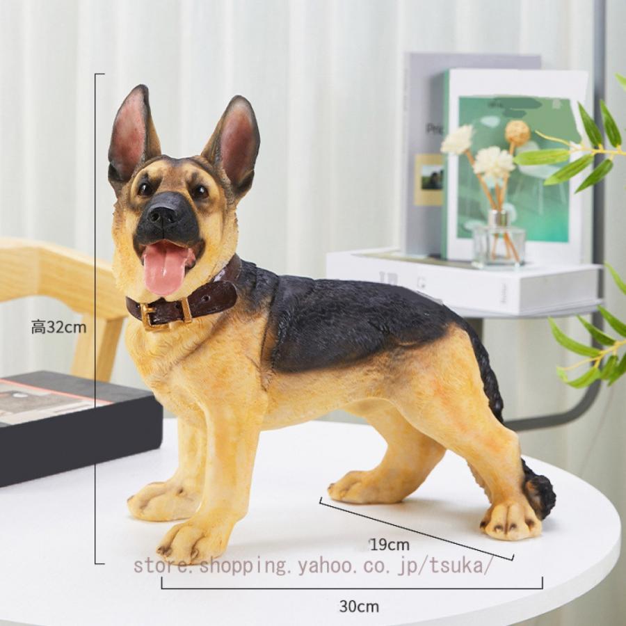 ガーデニング かわいい 置物 おしゃれ 犬 動物 装飾用 ガーデンオーナメント ガーデンオブジェ 庭 オーナメント 屋外 デコレーション アニマル 玄関 階段 出窓_7