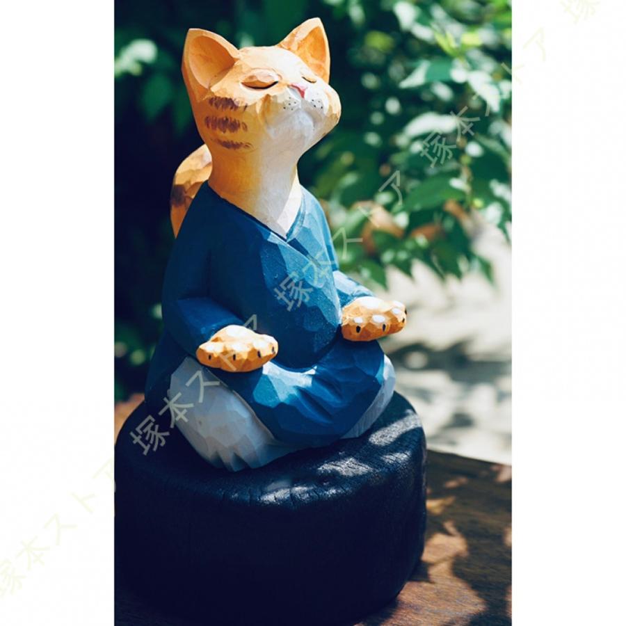 猫 置物 オブジェ 玄関 インテリア おしゃれ 小物 卓上 デスク リビング 寝室 雑貨 オーナメント インテリア雑貨 癒しグッズ おもしろグッズ かわいい 手作り_2
