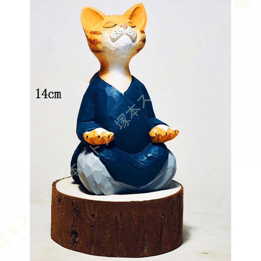 猫 置物 オブジェ 玄関 インテリア おしゃれ 小物 卓上 デスク リビング 寝室 雑貨 オーナメント インテリア雑貨 癒しグッズ おもしろグッズ かわいい 手作り_3