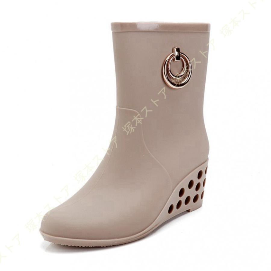 上等な 雨靴 梅雨対策 レインブーツ ショート丈 レインシューズ レディース ベルト付き ゆったり スリッポン かわいい おしゃれ 防水 ファッション 韓国風 レインシューズ サイズ 24 5cm Clinicaindicare Com Br