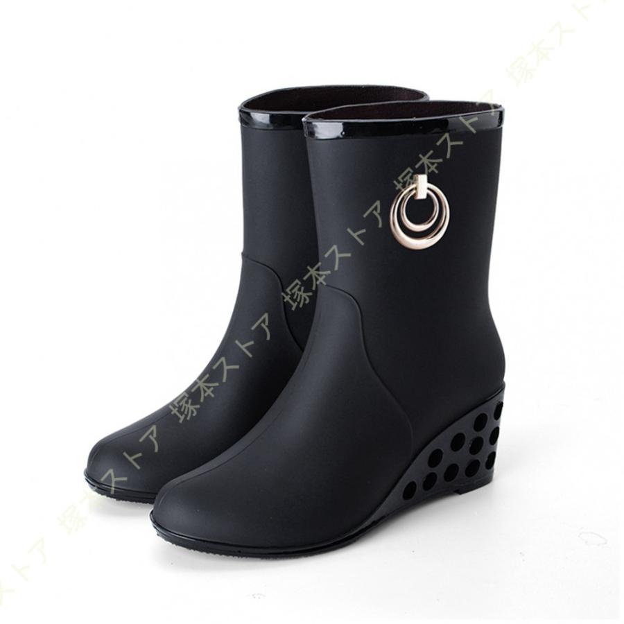 上等な 雨靴 梅雨対策 レインブーツ ショート丈 レインシューズ レディース ベルト付き ゆったり スリッポン かわいい おしゃれ 防水 ファッション 韓国風 レインシューズ サイズ 24 5cm Clinicaindicare Com Br