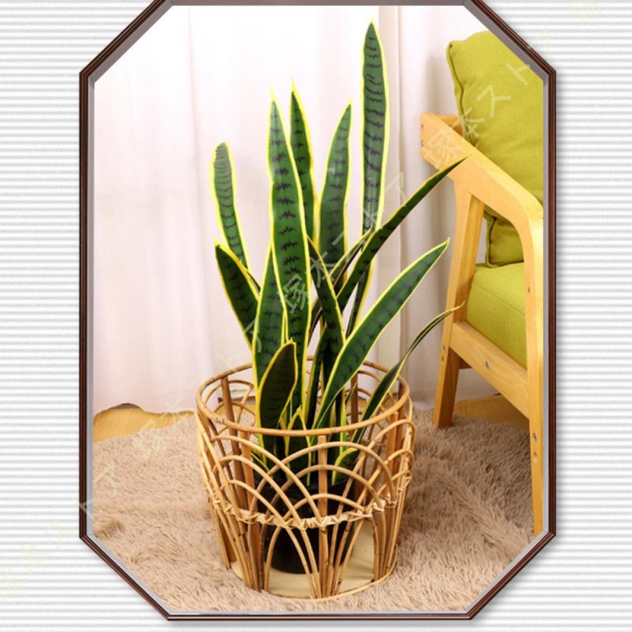 フラワースタンド ラタン家具 おしゃれ 植物 ラック 花台 プランター