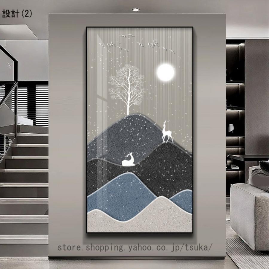 アートパネル 風水 玄関 シンプル ポスター オシャレ 絵画 開運 金運アップ リビング飾り 飲食店 インテリア アートポスター フレーム付き 抽象画 風景画_5