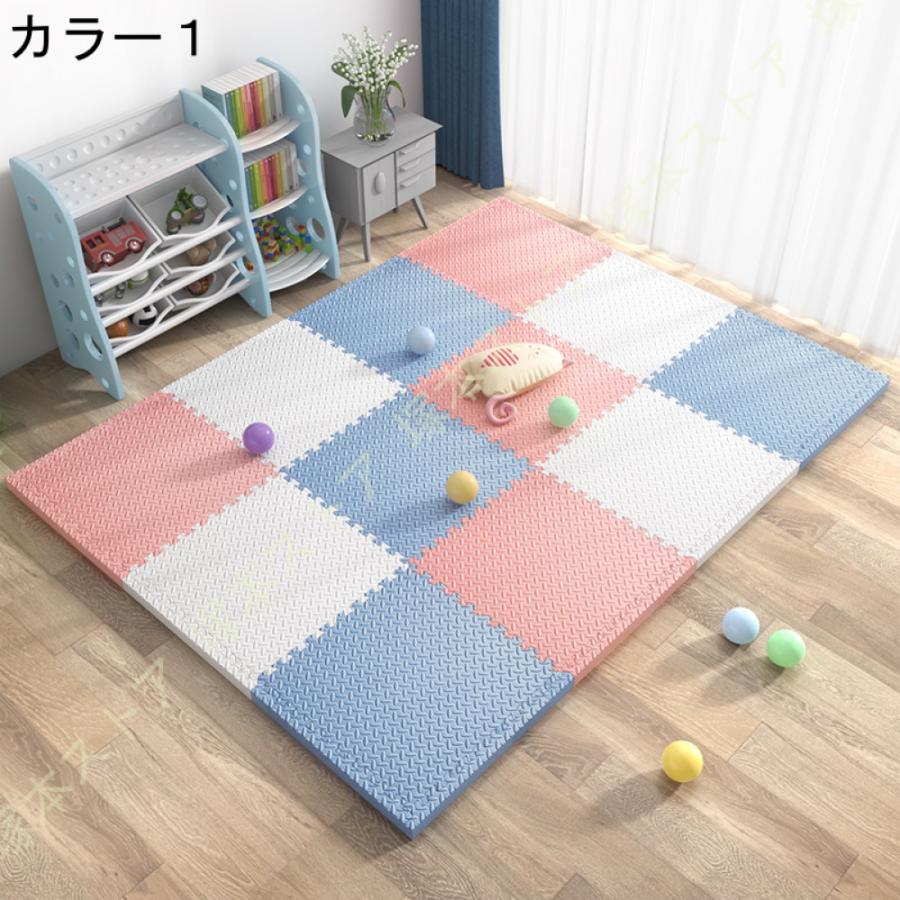 ジョイントマット ラグ カーペット 保温防寒 床暖房対応 防音 抗菌防臭