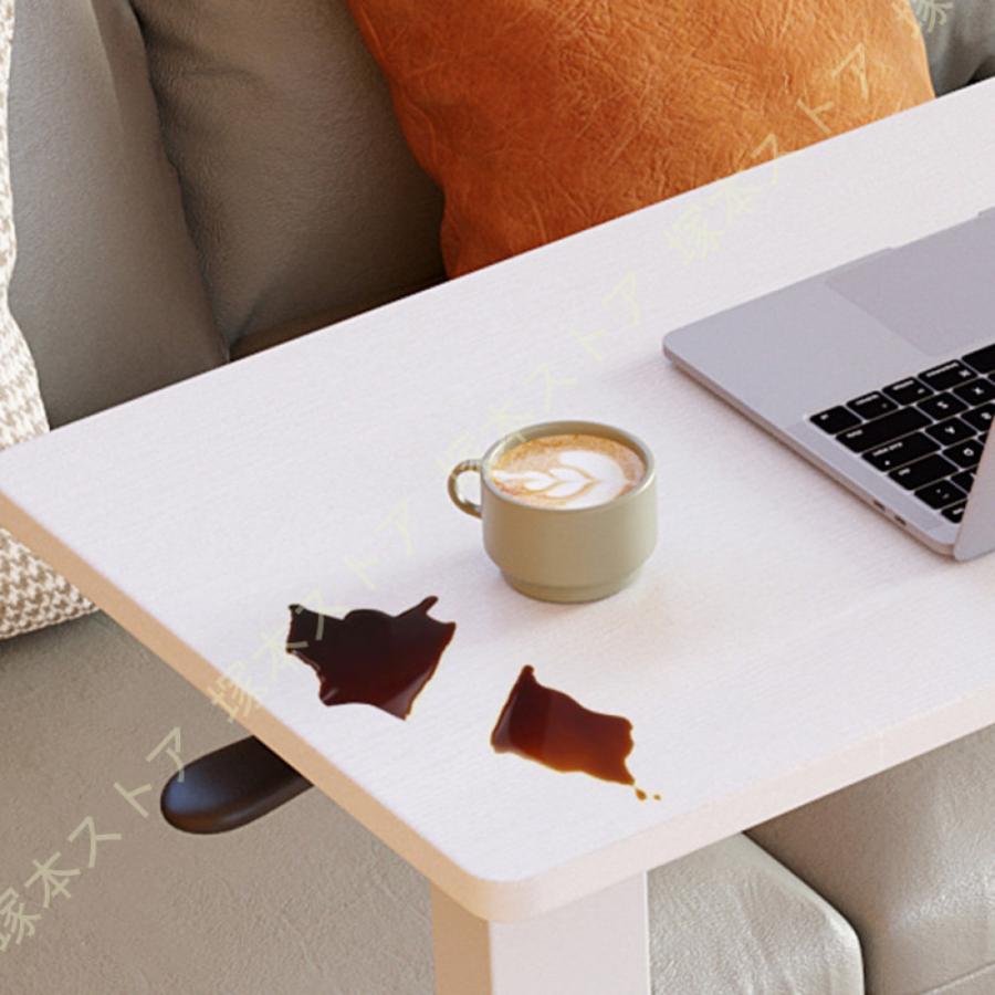 移動も簡単✨サイドテーブル 昇降式 ガス圧昇降 ベッドテーブル PCテーブル Amazon｜Yesotasサイドテーブル昇降式 ガス圧昇降ベッドテーブル