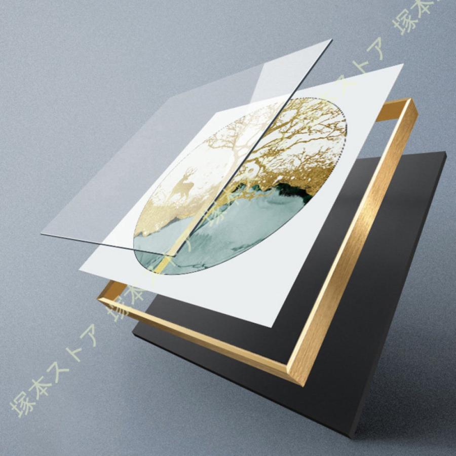 北欧 絵画 幾何 ライン 抽象 アートパネル 玄関 ポスター 装飾画 飾り