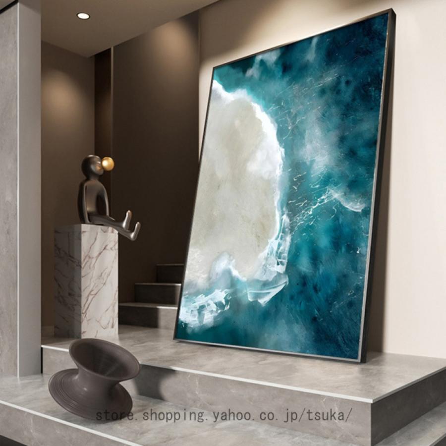 海 風景 ポスター 絵画 印刷される 壁アートパネル キャンバス プリント リビング 寝室 ダイニング バスルーム ホーム装飾 壁掛け アートフレーム モダン 現代_15