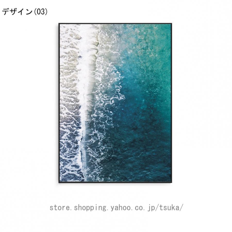 海 風景 ポスター 絵画 印刷される 壁アートパネル キャンバス プリント リビング 寝室 ダイニング バスルーム ホーム装飾 壁掛け アートフレーム モダン 現代_7
