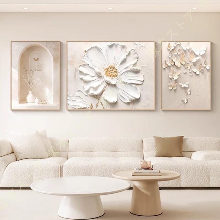フラワー アートパネル 植物 キャンバス 絵画 ポスター 壁掛け 部屋