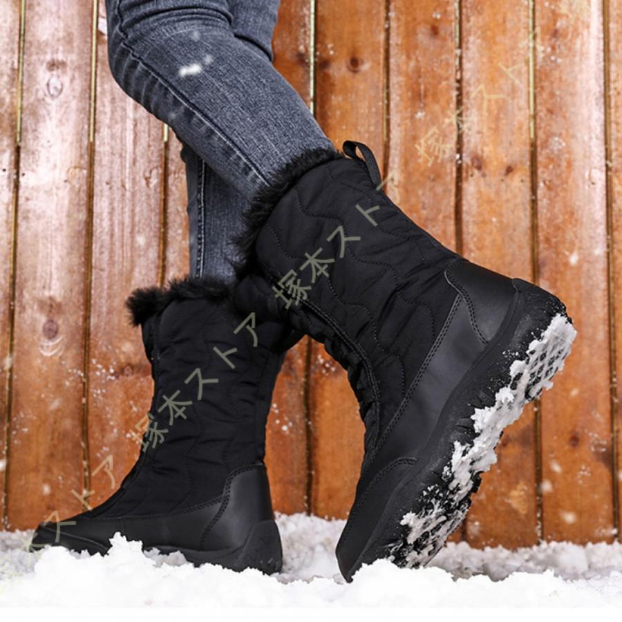 今季人気の商品 スノーブーツ レディース 撥水 軽量 ショート 裏起毛 暖かい 履きやすい 歩きやすい 冬 雪 雨 シンプル カジュアル ムートンブーツ ブーツ 雪靴 靴 シューズ