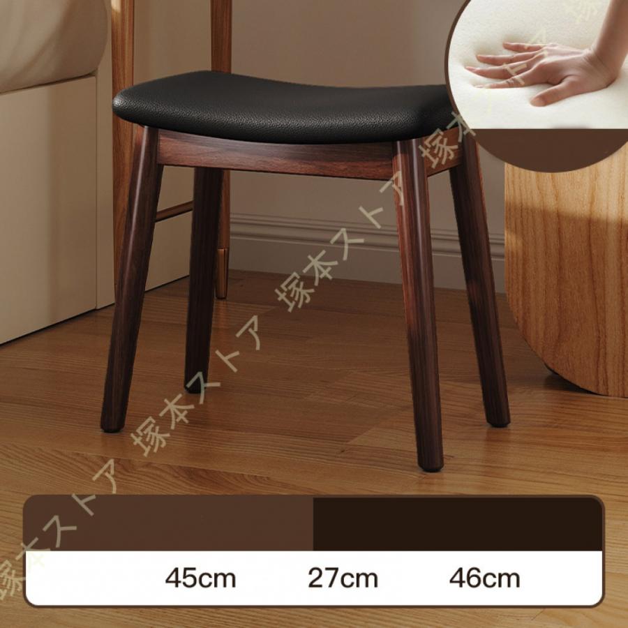 スタッキングスツール PUレザー 四角 イス 背もたれなし 座面高さ46cm