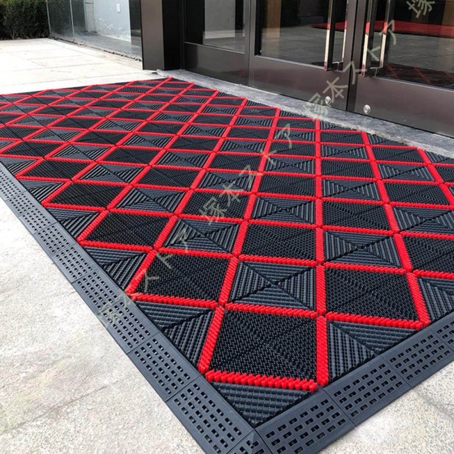 玄関マット ドアマット 泥落としマット 屋外 業務用 家庭用 吸水 速乾 滑り止め 土砂取除き 汚れ落とし ウェルカムマット エントランスマット 廊下マット 廊下_17