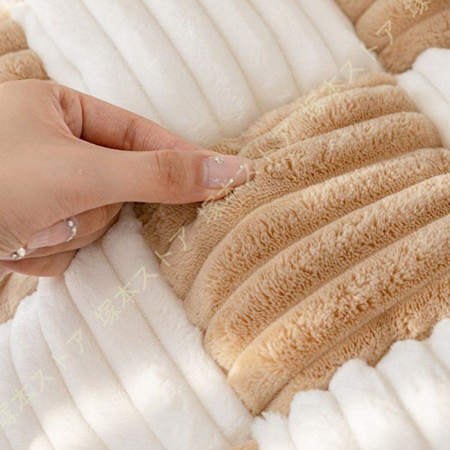 フロアクッション 厚手 長方形 ロング 大きめ ごろ寝マット 北欧 シートクッション 長座布団 椅子 座布団 クッション 抗菌 防臭 丸洗いok 滑り止めの画像