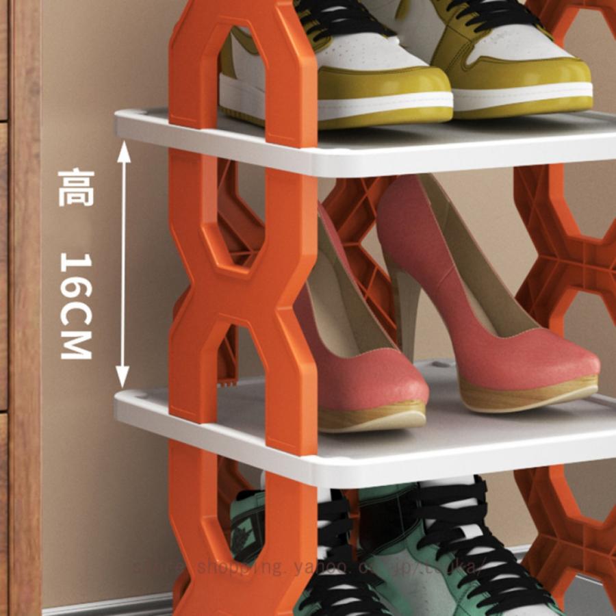 シューズラック 靴収納 靴棚下駄箱 車輪付き 移動可 省スペース スリム おしゃれ 多機能 シューズボックス 靴入れ 靴ラック 玄関に靴を効率収納 廊下靴入れ |  | 09