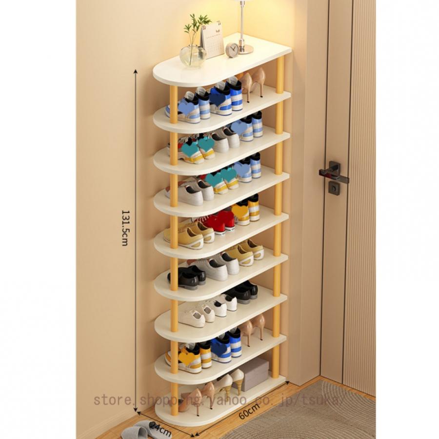 メタル製靴ラック スリムデザイン Amazon｜シューズラック 靴収納 メタルラック 玄関収納 5段 大