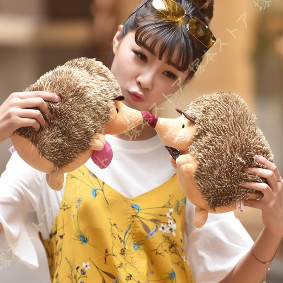 ハリネズミぬいぐるみ リアル かわいいぬいぐるみ 人形 子供 ギフト